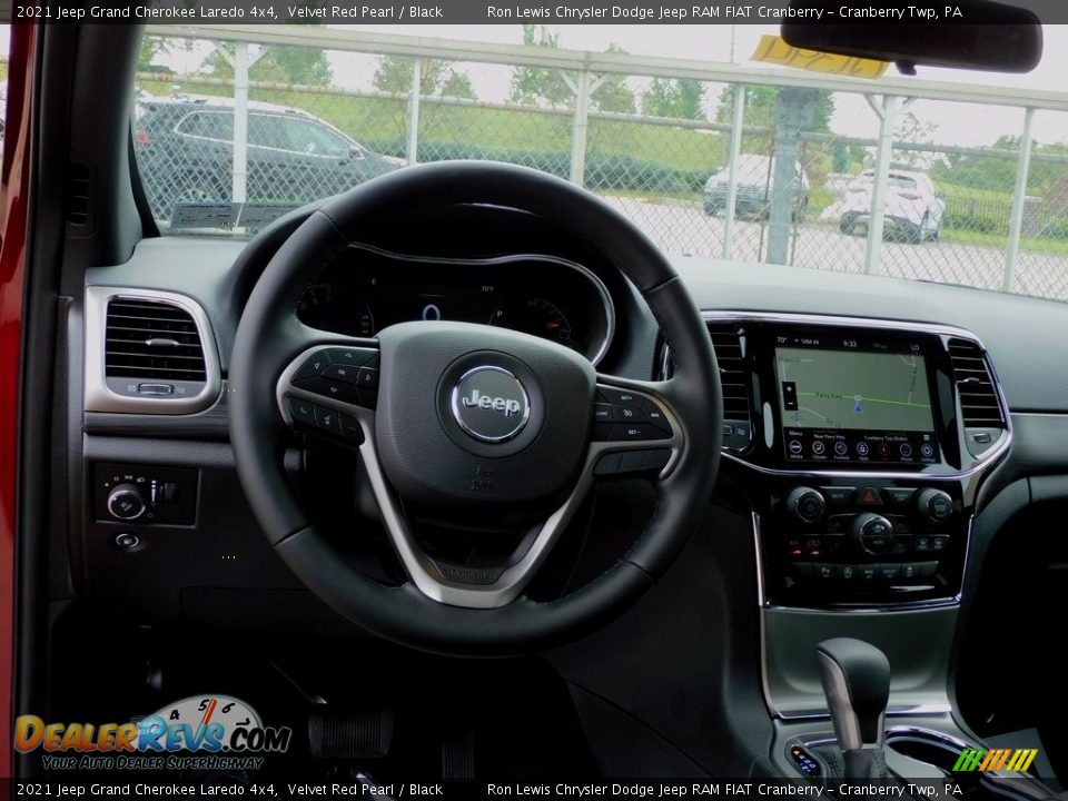 2021 Jeep Grand Cherokee Laredo 4x4 Velvet Red Pearl / Black Photo #13