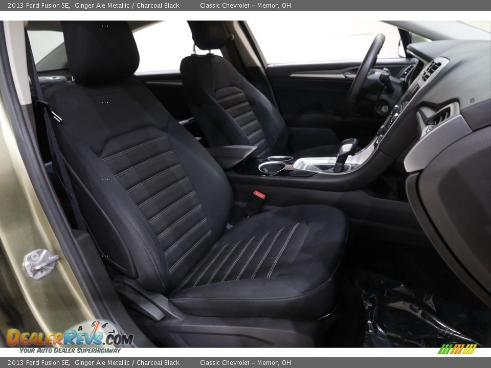2013 Ford Fusion SE Ginger Ale Metallic / Charcoal Black Photo #13