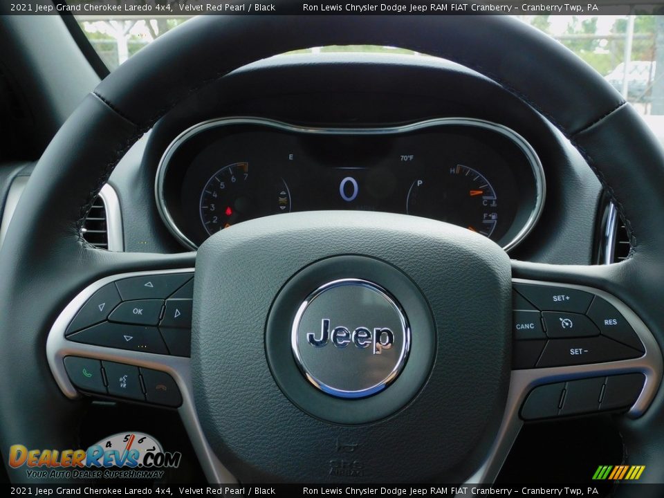 2021 Jeep Grand Cherokee Laredo 4x4 Velvet Red Pearl / Black Photo #19