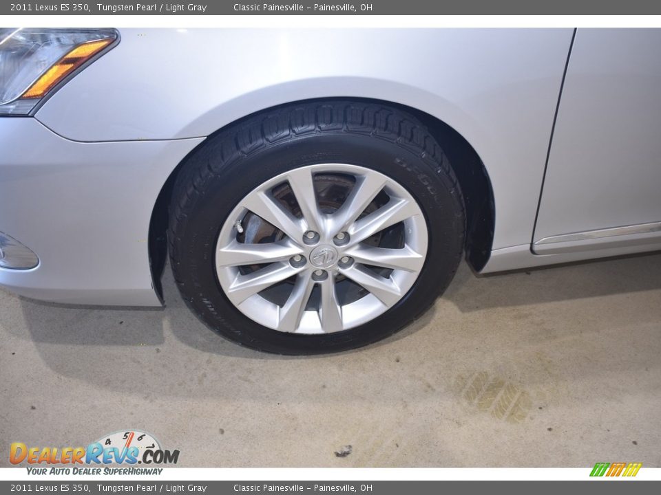 2011 Lexus ES 350 Tungsten Pearl / Light Gray Photo #5