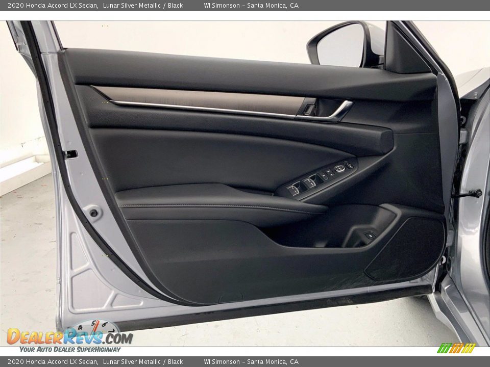 2020 Honda Accord LX Sedan Lunar Silver Metallic / Black Photo #25