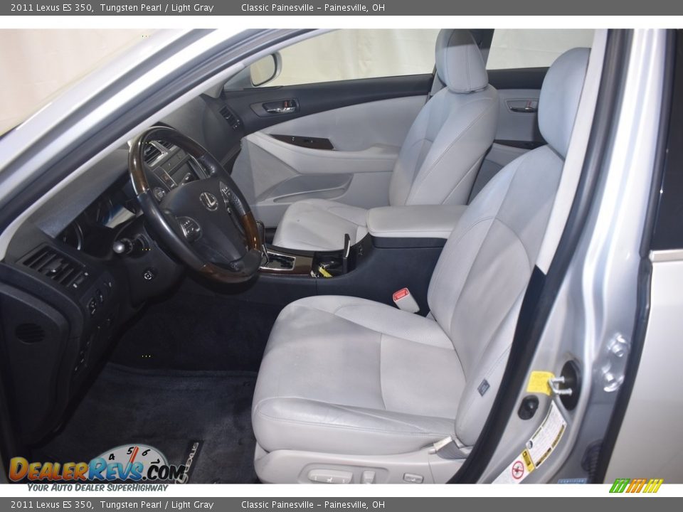 2011 Lexus ES 350 Tungsten Pearl / Light Gray Photo #8