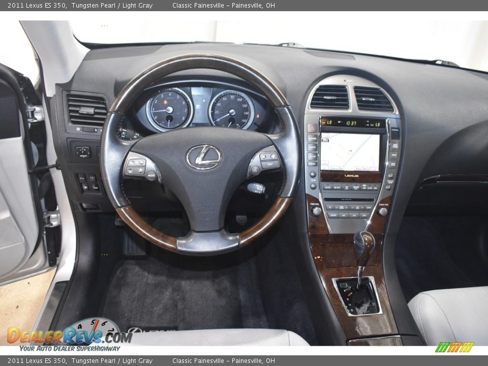 2011 Lexus ES 350 Tungsten Pearl / Light Gray Photo #11