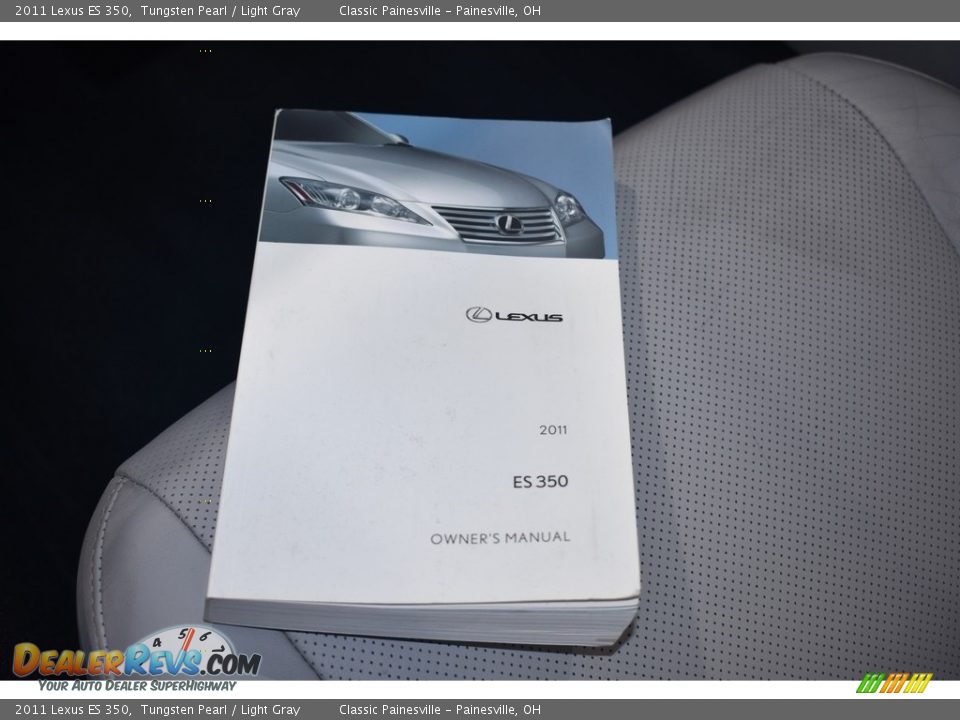 2011 Lexus ES 350 Tungsten Pearl / Light Gray Photo #16