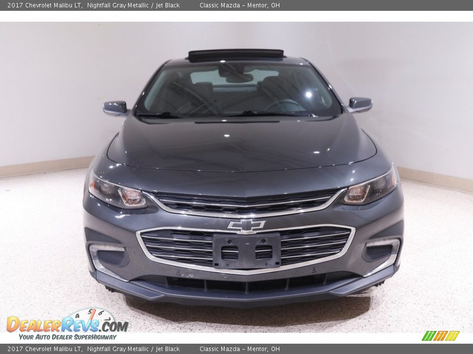 2017 Chevrolet Malibu LT Nightfall Gray Metallic / Jet Black Photo #2