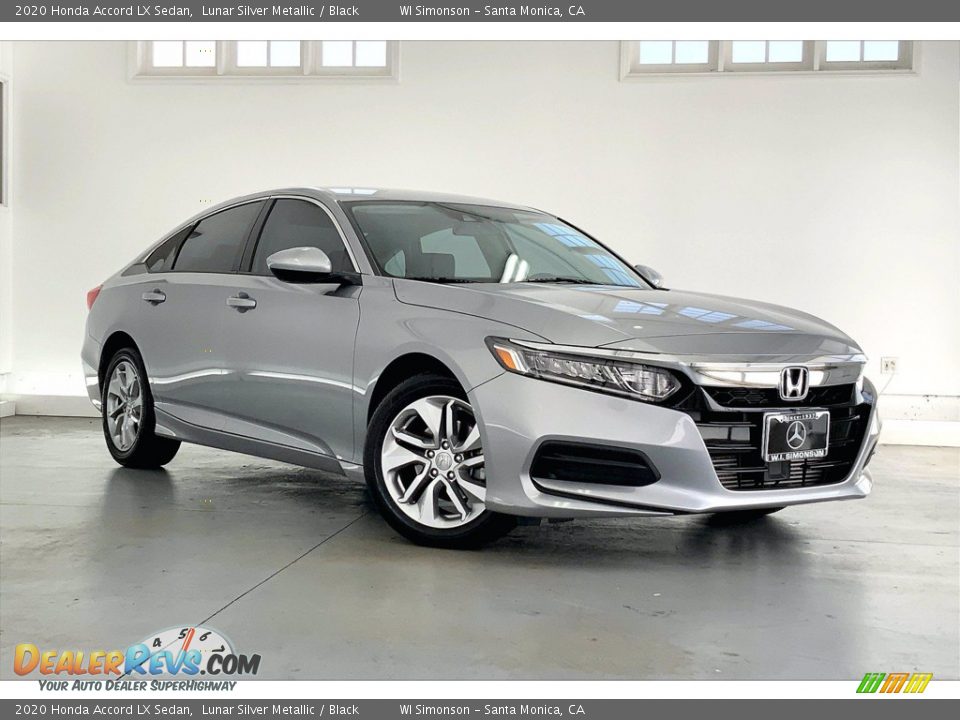 2020 Honda Accord LX Sedan Lunar Silver Metallic / Black Photo #33