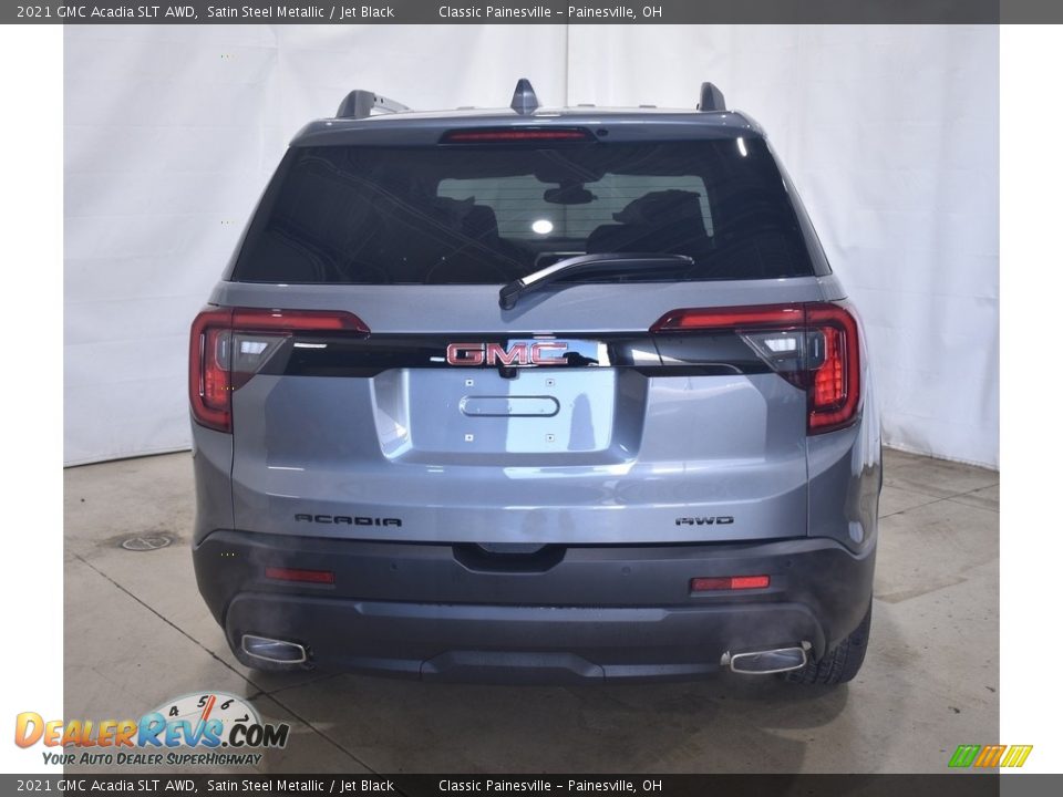 2021 GMC Acadia SLT AWD Satin Steel Metallic / Jet Black Photo #3