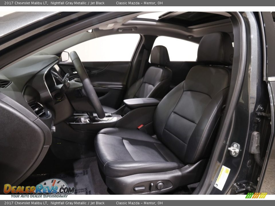 2017 Chevrolet Malibu LT Nightfall Gray Metallic / Jet Black Photo #5