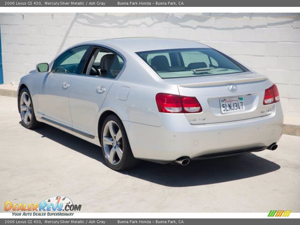 2006 Lexus GS 430 Mercury Silver Metallic / Ash Gray Photo #2