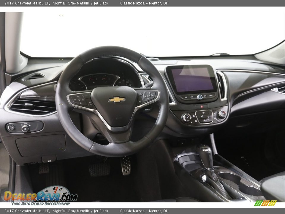 2017 Chevrolet Malibu LT Nightfall Gray Metallic / Jet Black Photo #6