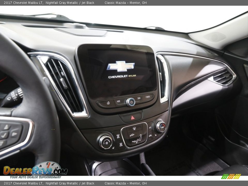 2017 Chevrolet Malibu LT Nightfall Gray Metallic / Jet Black Photo #9
