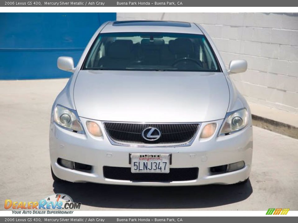 2006 Lexus GS 430 Mercury Silver Metallic / Ash Gray Photo #7