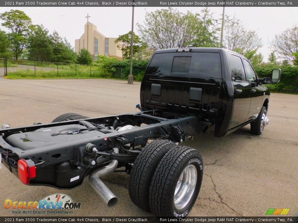 Undercarriage of 2021 Ram 3500 Tradesman Crew Cab 4x4 Chassis Photo #5