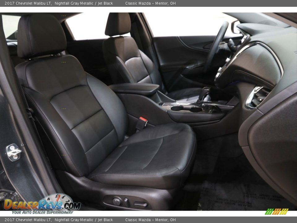 2017 Chevrolet Malibu LT Nightfall Gray Metallic / Jet Black Photo #14