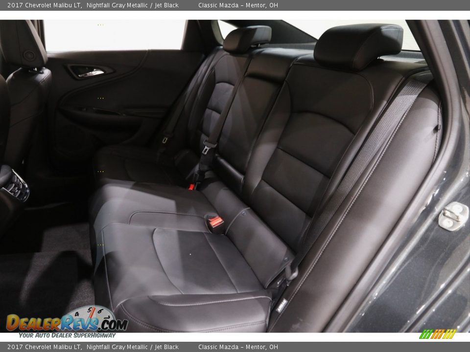 2017 Chevrolet Malibu LT Nightfall Gray Metallic / Jet Black Photo #16