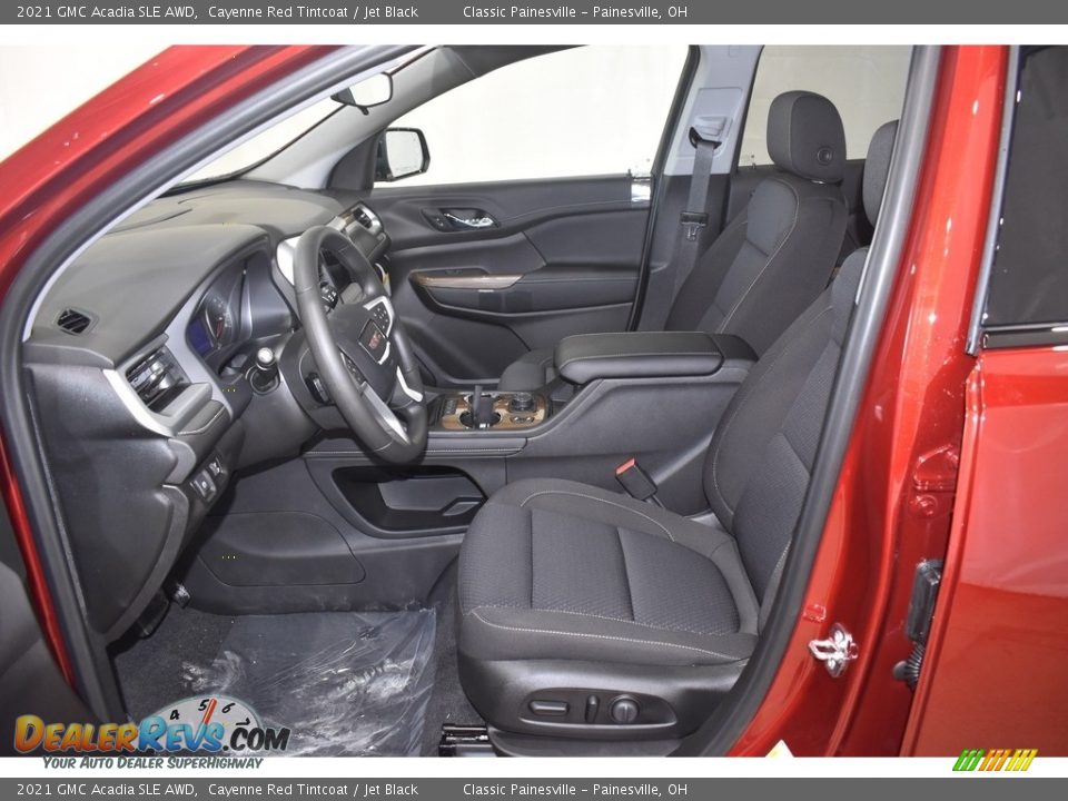 2021 GMC Acadia SLE AWD Cayenne Red Tintcoat / Jet Black Photo #7