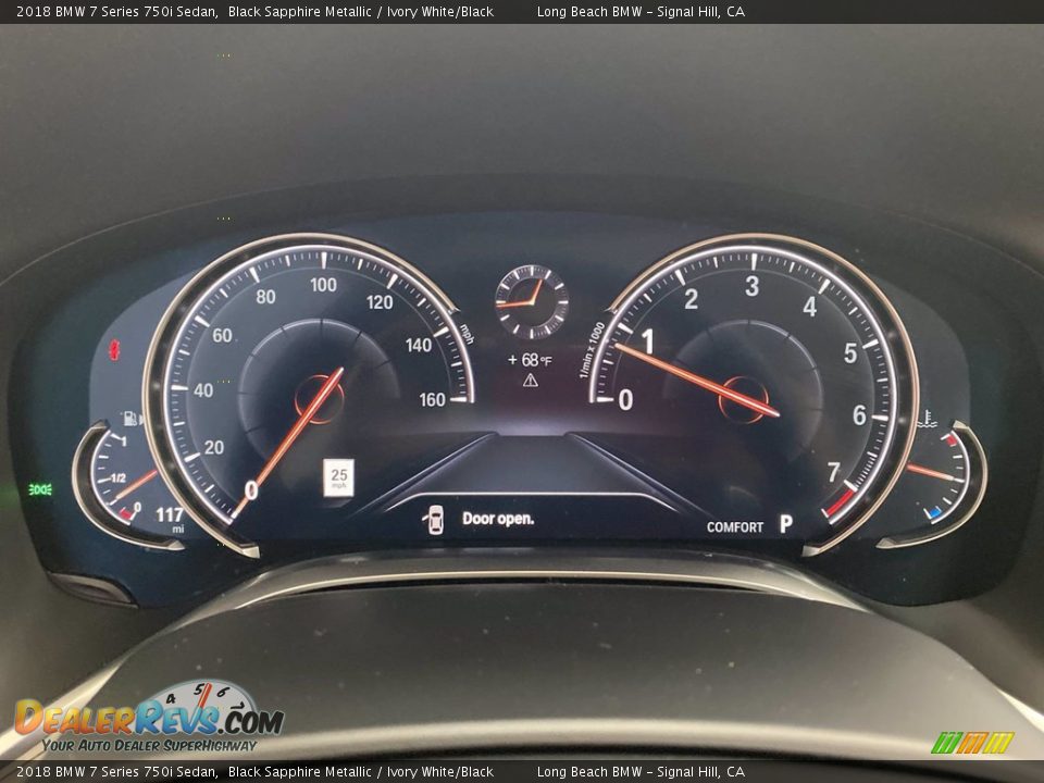 2018 BMW 7 Series 750i Sedan Gauges Photo #21