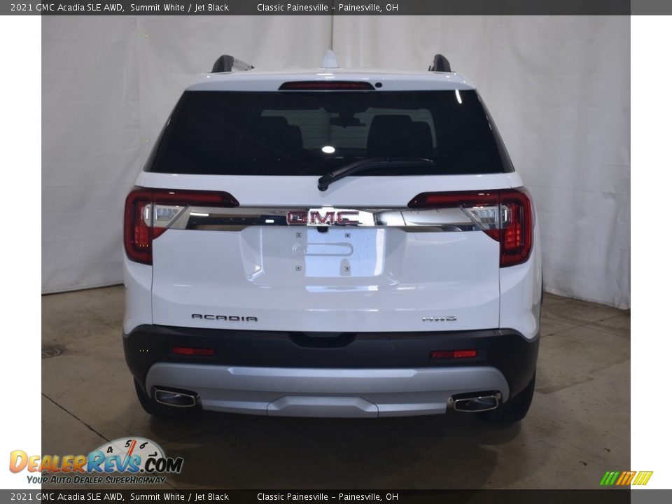 2021 GMC Acadia SLE AWD Summit White / Jet Black Photo #3