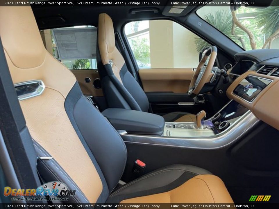 Vintage Tan/Ebony Interior - 2021 Land Rover Range Rover Sport SVR Photo #3