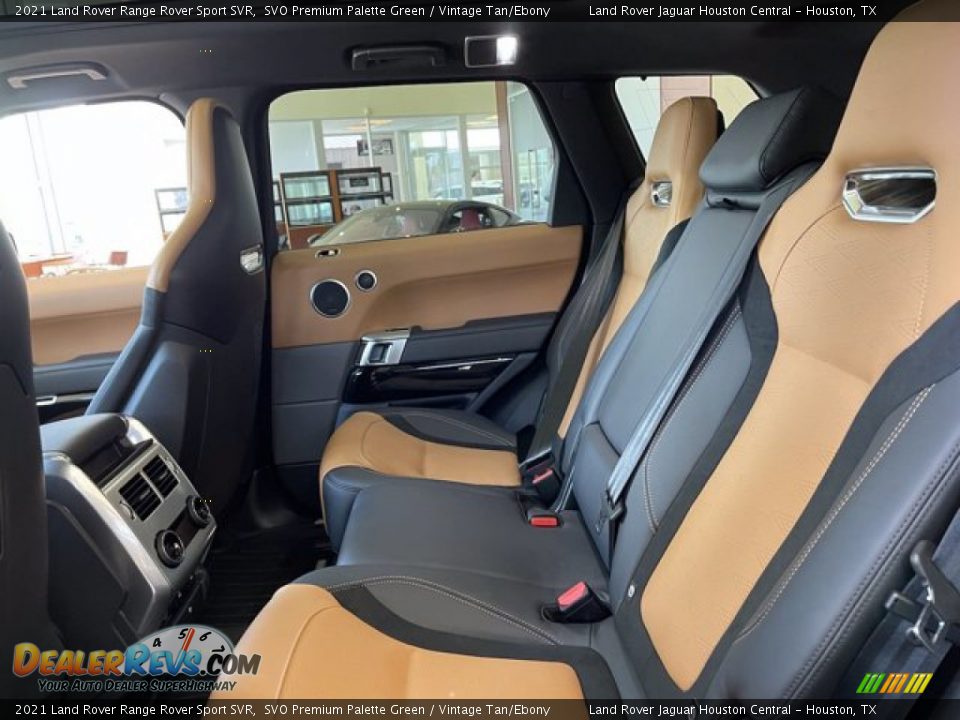 Rear Seat of 2021 Land Rover Range Rover Sport SVR Photo #5