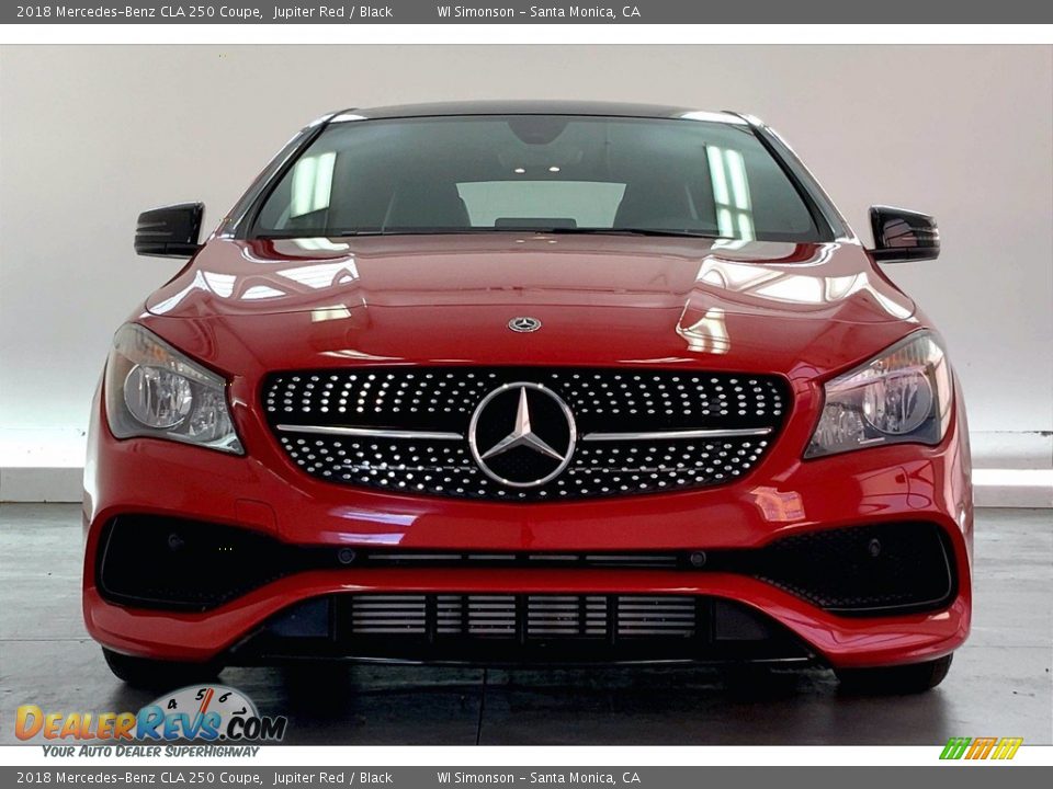 2018 Mercedes-Benz CLA 250 Coupe Jupiter Red / Black Photo #2