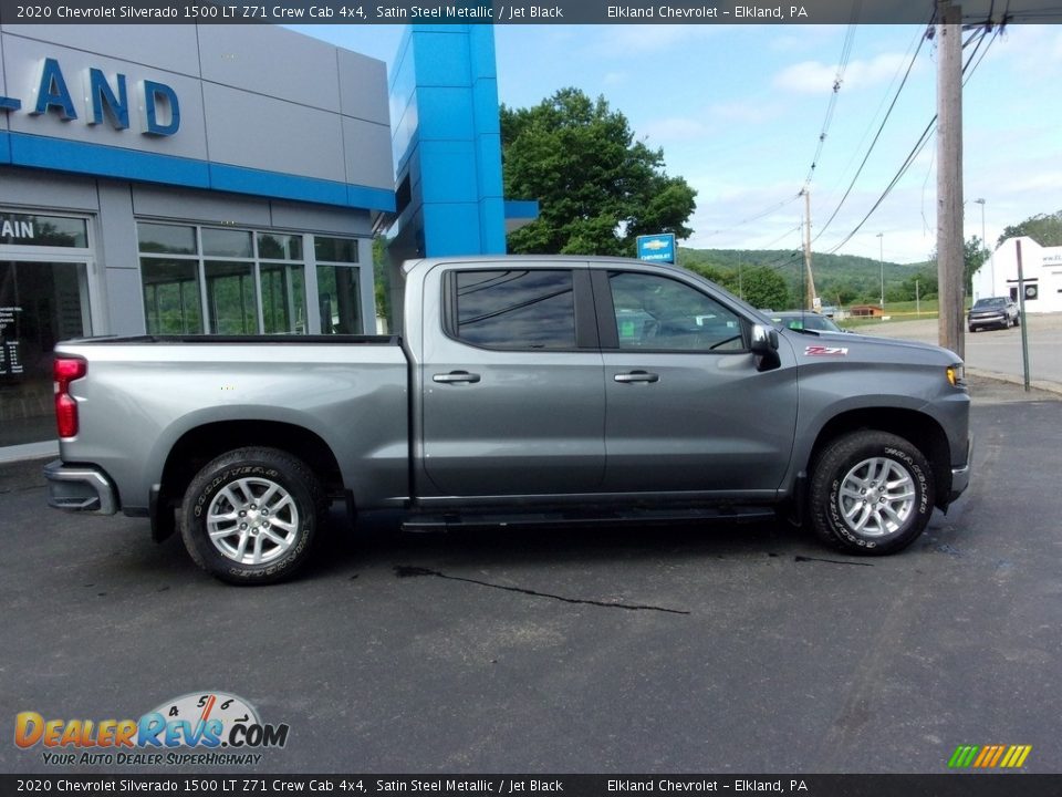 2020 Chevrolet Silverado 1500 LT Z71 Crew Cab 4x4 Satin Steel Metallic / Jet Black Photo #2