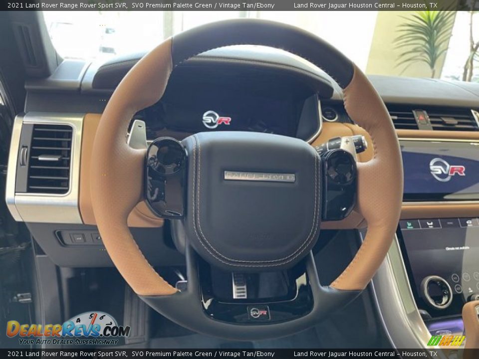 2021 Land Rover Range Rover Sport SVR Steering Wheel Photo #14