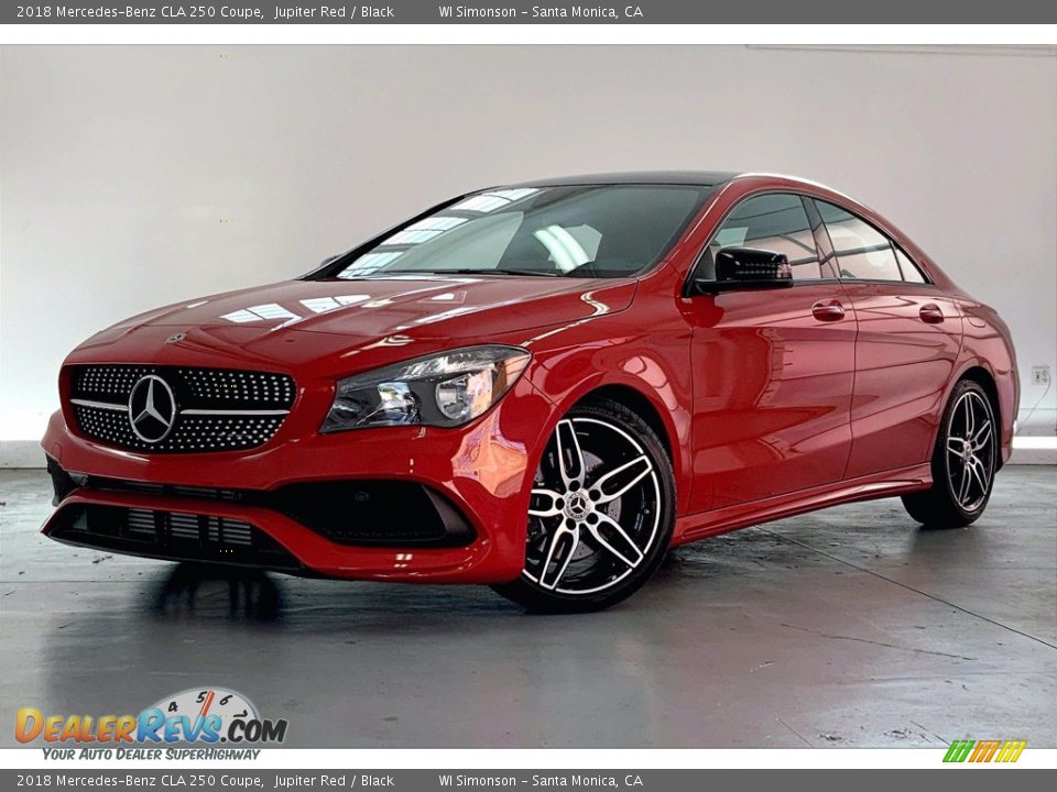 2018 Mercedes-Benz CLA 250 Coupe Jupiter Red / Black Photo #12