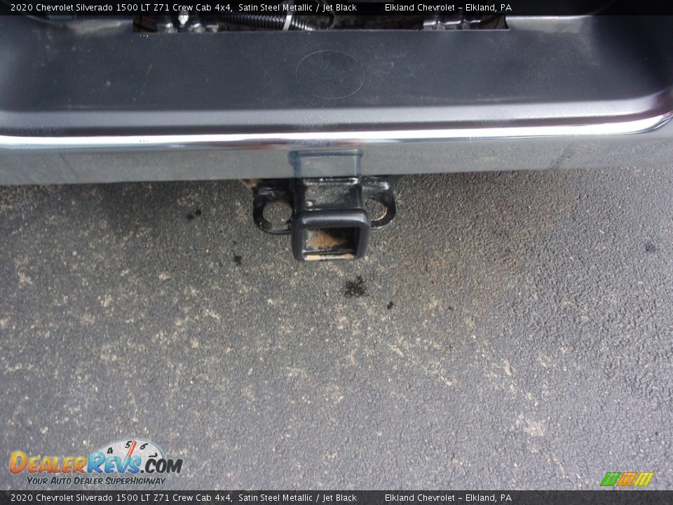 2020 Chevrolet Silverado 1500 LT Z71 Crew Cab 4x4 Satin Steel Metallic / Jet Black Photo #10