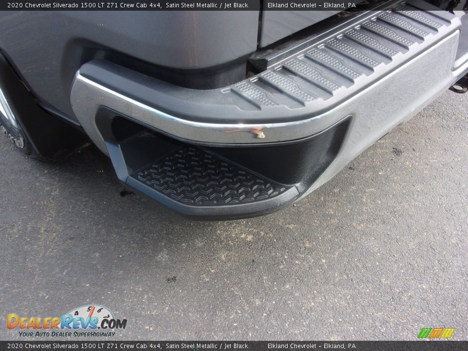2020 Chevrolet Silverado 1500 LT Z71 Crew Cab 4x4 Satin Steel Metallic / Jet Black Photo #11