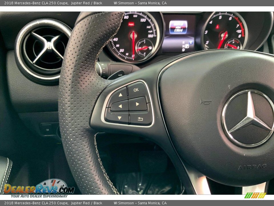 2018 Mercedes-Benz CLA 250 Coupe Steering Wheel Photo #21