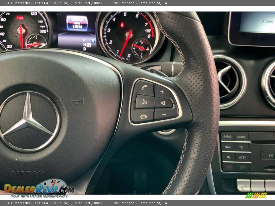 2018 Mercedes-Benz CLA 250 Coupe Steering Wheel Photo #22