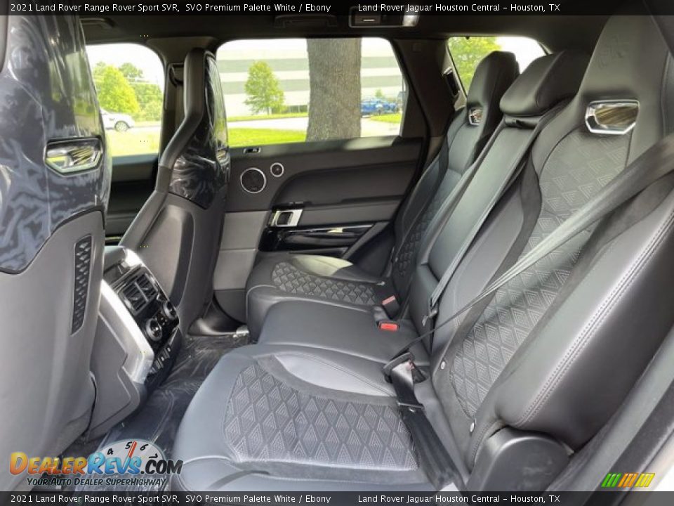 Rear Seat of 2021 Land Rover Range Rover Sport SVR Photo #5