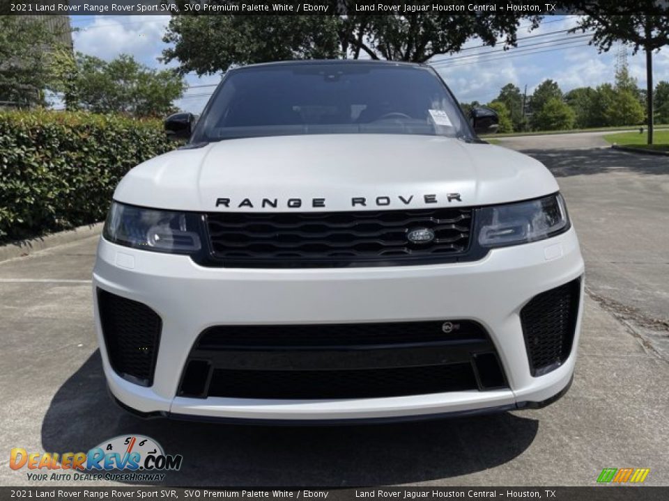 2021 Land Rover Range Rover Sport SVR SVO Premium Palette White / Ebony Photo #8