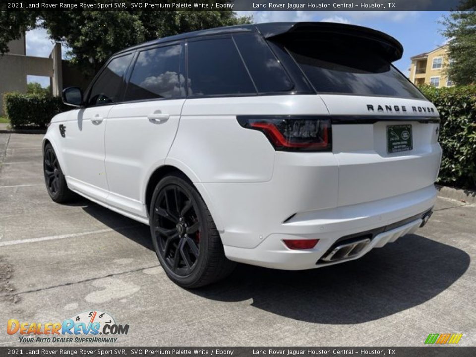 2021 Land Rover Range Rover Sport SVR SVO Premium Palette White / Ebony Photo #10