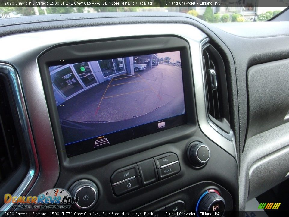 2020 Chevrolet Silverado 1500 LT Z71 Crew Cab 4x4 Satin Steel Metallic / Jet Black Photo #27