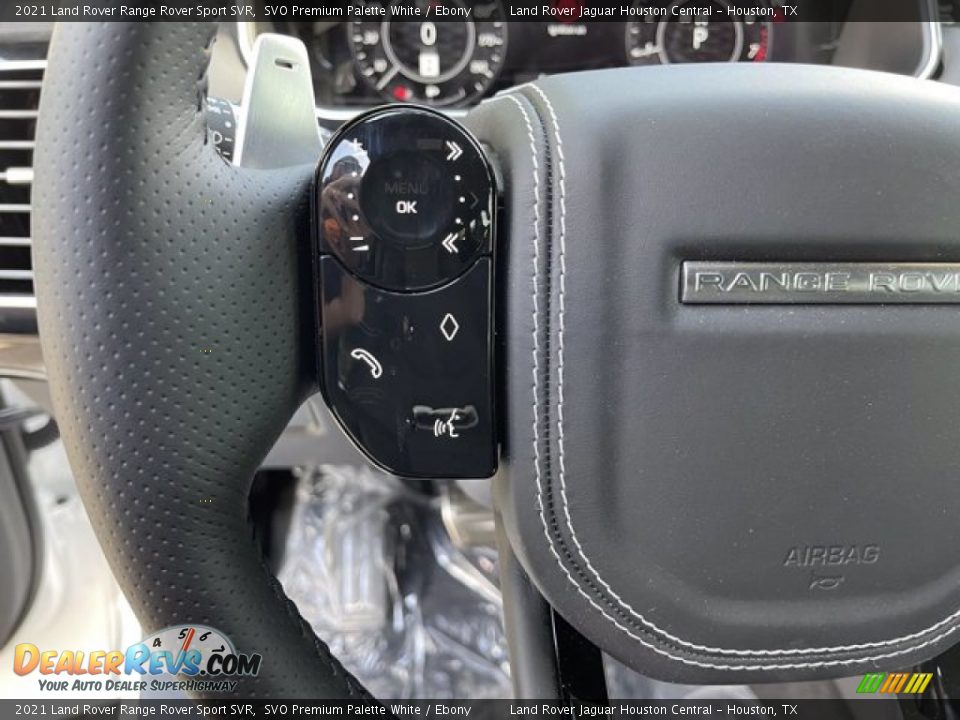 2021 Land Rover Range Rover Sport SVR Steering Wheel Photo #16