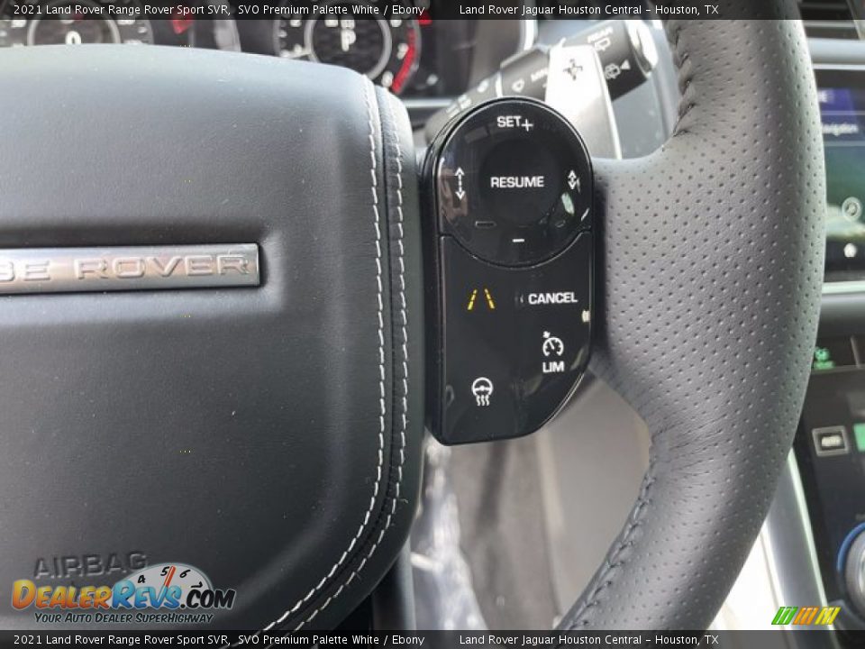 2021 Land Rover Range Rover Sport SVR Steering Wheel Photo #17