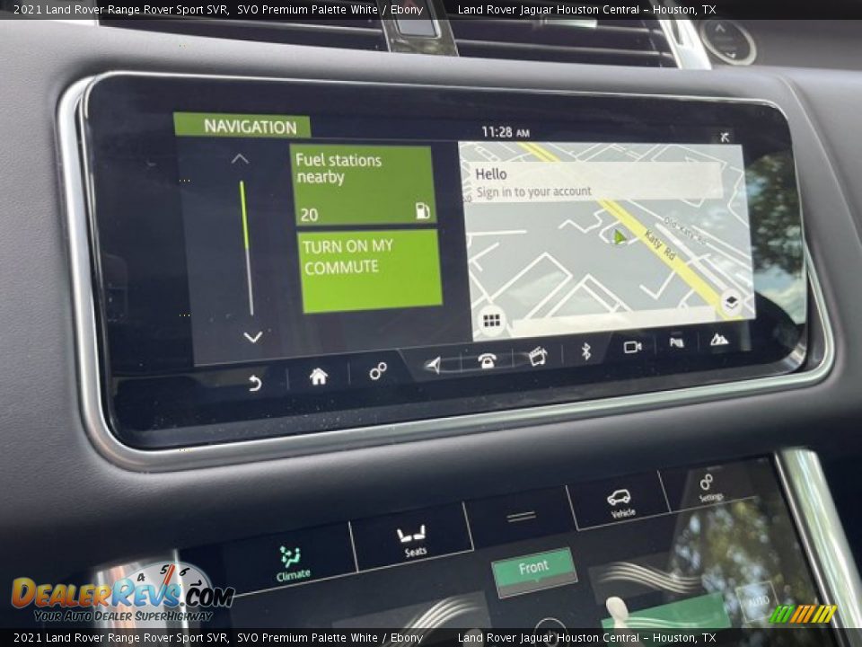 Navigation of 2021 Land Rover Range Rover Sport SVR Photo #21