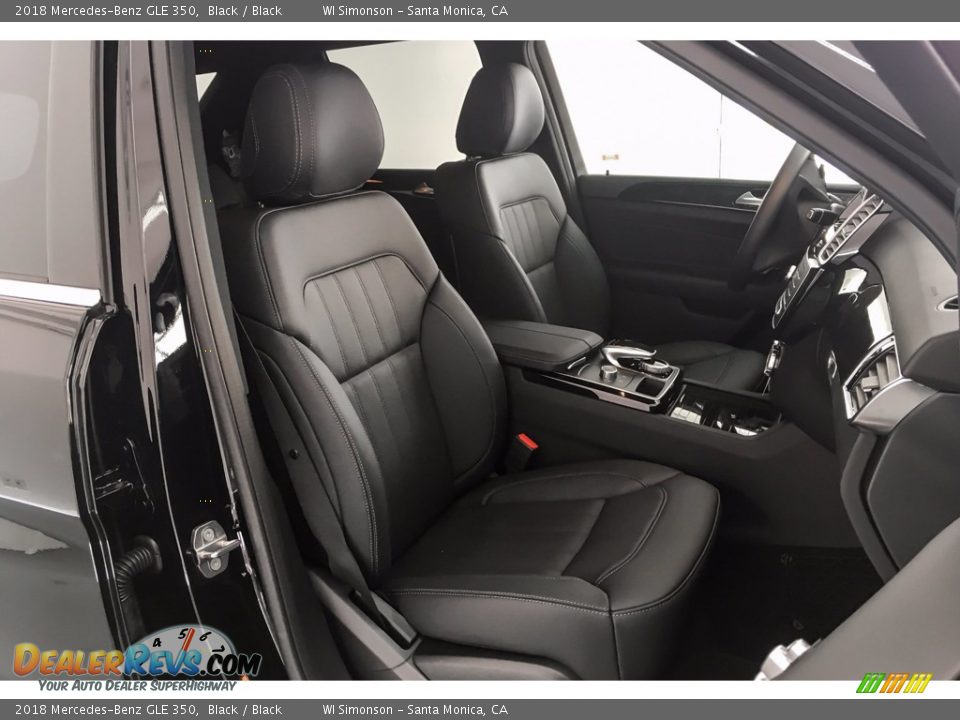 2018 Mercedes-Benz GLE 350 Black / Black Photo #5