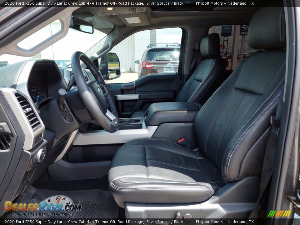 2020 Ford F250 Super Duty Lariat Crew Cab 4x4 Tremor Off-Road Package Silver Spruce / Black Photo #4