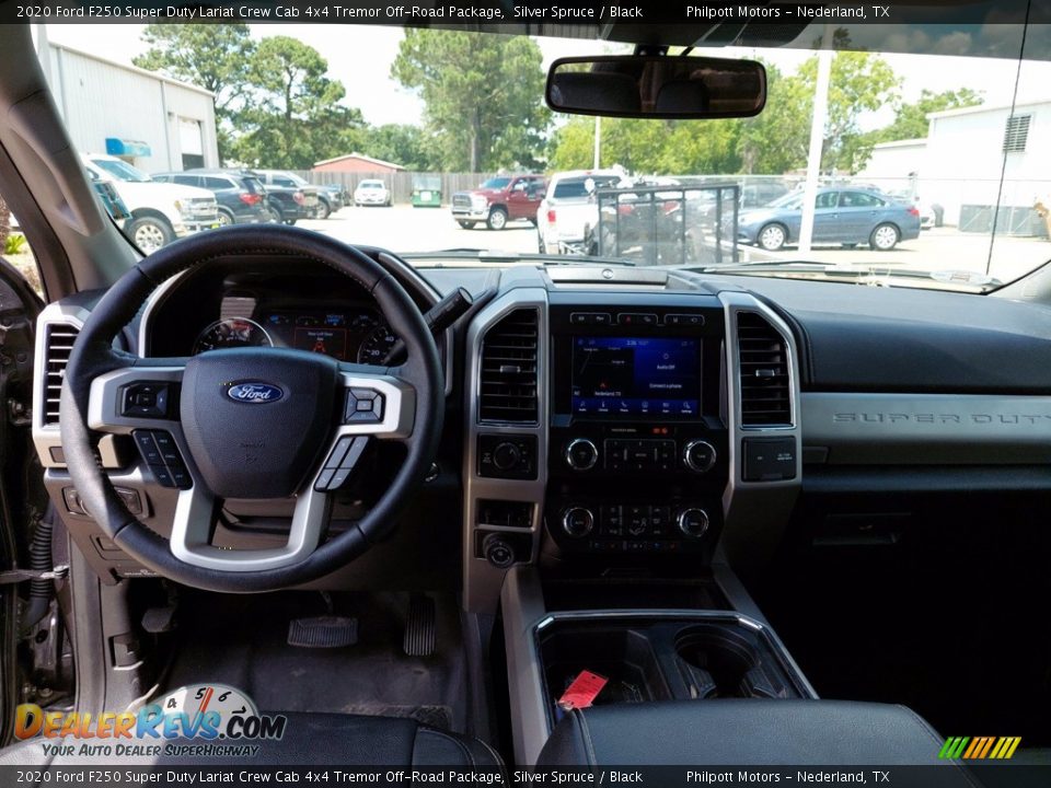 2020 Ford F250 Super Duty Lariat Crew Cab 4x4 Tremor Off-Road Package Silver Spruce / Black Photo #5