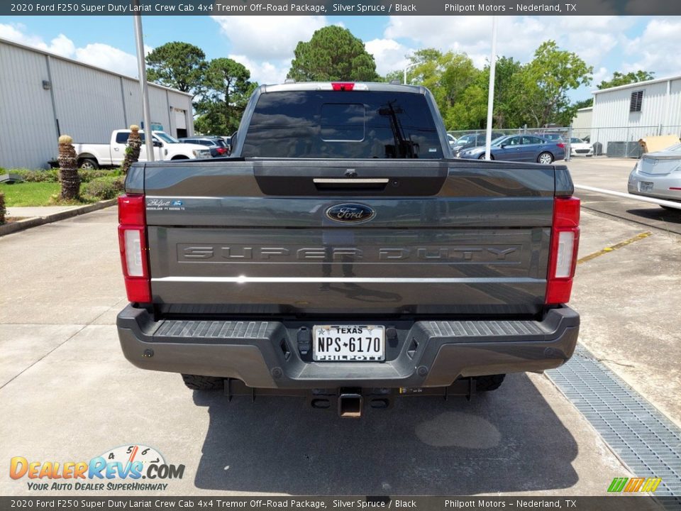 2020 Ford F250 Super Duty Lariat Crew Cab 4x4 Tremor Off-Road Package Silver Spruce / Black Photo #8