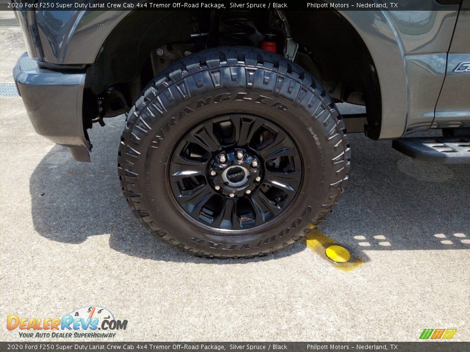 2020 Ford F250 Super Duty Lariat Crew Cab 4x4 Tremor Off-Road Package Silver Spruce / Black Photo #10