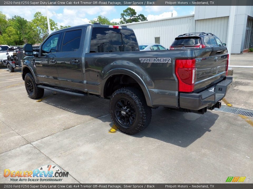 2020 Ford F250 Super Duty Lariat Crew Cab 4x4 Tremor Off-Road Package Silver Spruce / Black Photo #11