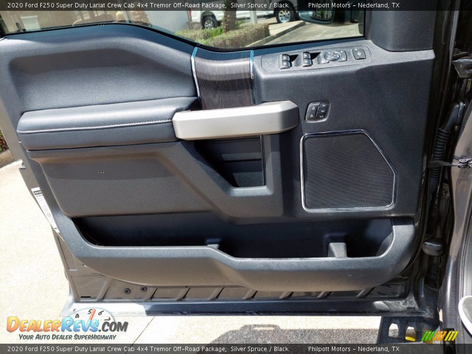 2020 Ford F250 Super Duty Lariat Crew Cab 4x4 Tremor Off-Road Package Silver Spruce / Black Photo #13