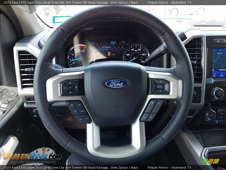 2020 Ford F250 Super Duty Lariat Crew Cab 4x4 Tremor Off-Road Package Silver Spruce / Black Photo #15