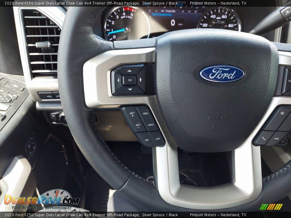 2020 Ford F250 Super Duty Lariat Crew Cab 4x4 Tremor Off-Road Package Silver Spruce / Black Photo #16