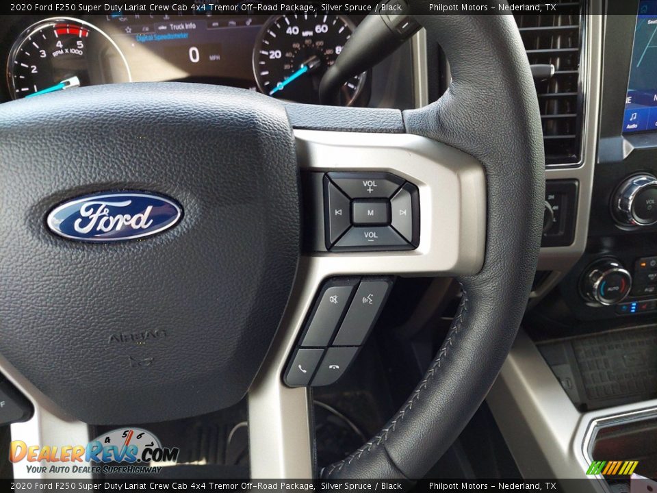2020 Ford F250 Super Duty Lariat Crew Cab 4x4 Tremor Off-Road Package Silver Spruce / Black Photo #17
