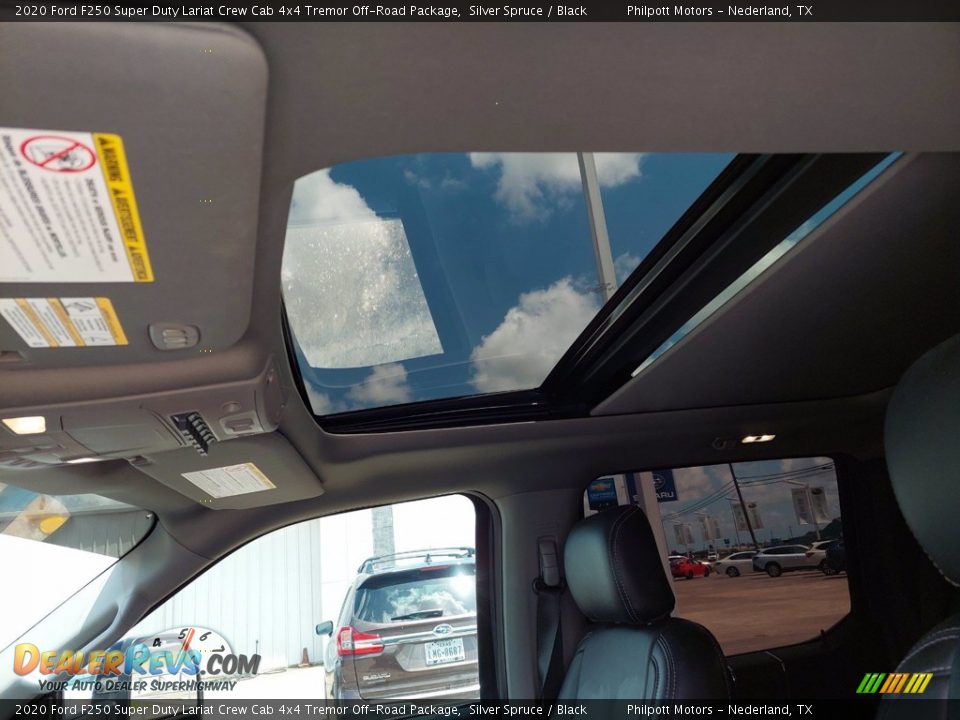 2020 Ford F250 Super Duty Lariat Crew Cab 4x4 Tremor Off-Road Package Silver Spruce / Black Photo #21